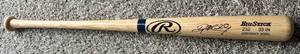 lot 24A image: Doug Mientkiewicz Signed Rawlings Big Stick 232 33 Adirondack Pro Model Baseball Bat - Minnesota Twins Baseball