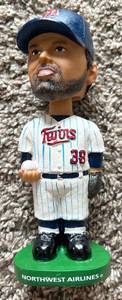 lot 62A image: Rick Aguilera Minnesota Twins Baseball Bobblehead - New in Box w Card