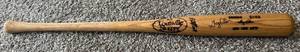 lot 83A image: Greg Olsen Signed Game-Used Bat w JSA COA - Louisville Slugger Powerized Genuine D143 New York Mets Baseball