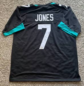 lot 88A image: Zay Jones Signed Custom Jersey w Beckett COA - Jacksonville Jaguars Football