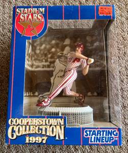 lot 156A image: Mike Schmidt 1997 Starting Lineup Cooperstown Collection Baseball Figure