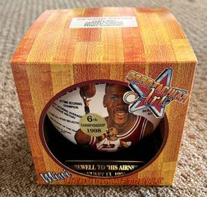 lot 153A image: Michael Jordan Limited Edition Mini Basketball
