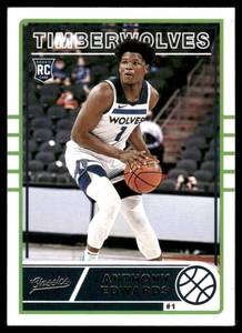 lot 236 image: Anthony Edwards RC 2021 Chronicles Classics #635 Minnesota Timberwolves Basketball Card