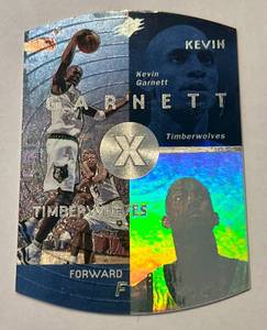 lot 104A image: Kevin Garneyy 1998 Upper Deck SPx CD #25 Minnesota Timberwolves Basketball Card