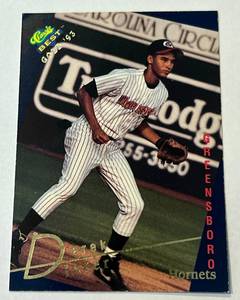 lot 194A image: Derek Jeter RC 1993 Classic Best #115  Baseball Card