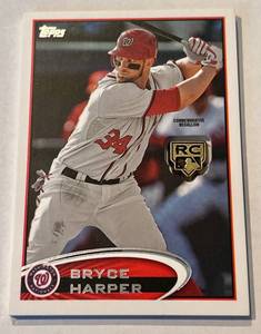 lot 241A image: Bryce Harper RC Medallion 2020 Ropps Rookie Card Retrospective RC Logo #RCR-BH Baseball Card