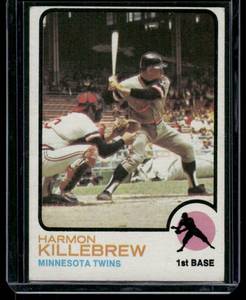 lot 249 image: Harmon Killebrew 1973 Topps #170 Baseball Card