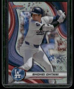 lot 250 image: Shohei Ohtani 2024 Bowmans Best Refractor #33 Baseball Card