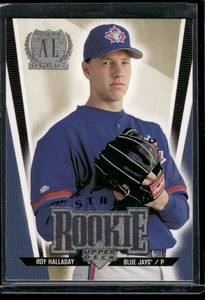lot 251 image: Roy Halladay RC 1999 Upper Deck #269 Baseball Card