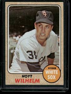 lot 274 image: Hoyt Wilhelm 1968 Topps #350 Baseball Card