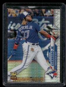 lot 276 image: Vladimir Guerrero Jr. Rookie Cub Refractor 2020 Topps Chrome #133 Baseball Card