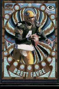 lot 304 image: Brett Favre 1997 Pacific Revolution #52 Football Card
