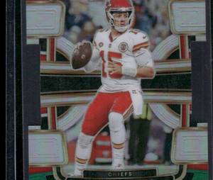 lot 305 image: Patrick Mahomes II Die Cut 2024 Select Prizm #49 Football Card