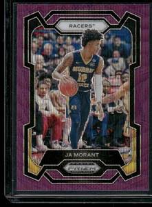 lot 311 image: Ja Morant Purple Wave 2024 Panini Prizm Prizmania #1 Basketball Card