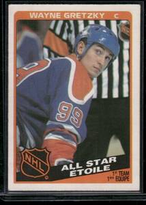 lot 321 image: Wayne Gretzky 1984 O-Pee-Chee #208 Hockey Card
