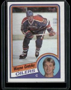 lot 322 image: Wayne Gretzky 1984 Topps #51 Hockey Card
