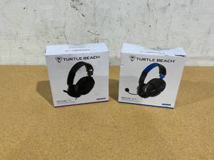 lot 390 image: LOT OF 2 Turtle Beach Gaming Headset