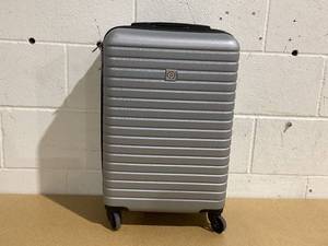 lot 497 image: Protege 20 Unisex Hardside Carry-on Luggage, Silver