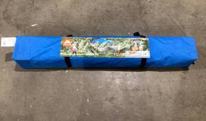 lot 618 image: Ozark Trail 10 x 10 Instant Slant Leg Pop-up Canopy Outdoor Shading Shelter, Blue