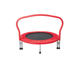 lot 371 image: 3-Foot Folding Trampoline, 36 Diameter, for Ages 3 and up, by MinnARK