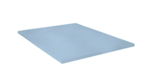 lot 374 image: Mainstays 2 Memory Foam Mattress Topper, Twin