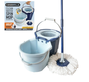lot 378 image: Casabella Clean Water Spin Mop