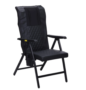 lot 62 image: Brookstone Shiatsu and Dual Heating Folding Massage Chair, High Quality Material