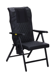lot 63 image: Brookstone Shiatsu and Dual Heating Folding Massage Chair, High Quality Material