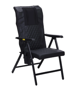 lot 64 image: Brookstone Shiatsu and Dual Heating Folding Massage Chair, High Quality Material