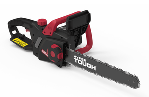 lot 75 image: Hyper Tough 14-Inch Electric Chainsaw, 15-Amp Motor with Automatic Oiler, Tool-less Chain Tension, Metal Bucking Spikes included