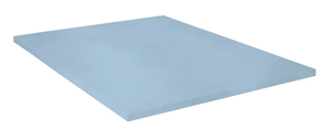lot 104 image: Queen Size Mainstays 2 Memory Foam Mattress Topper