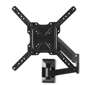 lot 115 image: Onn. Full Motion Spring-Assisted TV Wall Mount, Supports 24 - 65 TVs - Up to 66 lbs