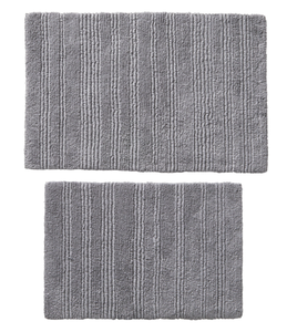 lot 118 image: LOT OF 4 2PCS Better Homes & Gardens Reversible Bath Rugs