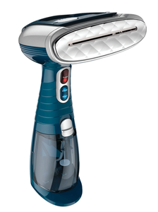 lot 129 image: Conair Handheld Garment Steamer for Clothes, Turbo ExtremeSteam 1550W, Portable Handheld Design, Strong Penetrating Steam GS38R