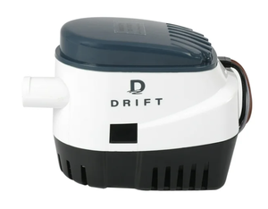 lot 231 image: DRIFT ALL THINGS WATER 800GPH Submergible Automatic Boat Bilge Pump with Float Switch, 12V