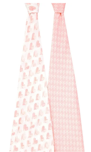 lot 263 image: LOT OF 2 Aden  Anais Swaddles Cotton Muslin Baby Blankets