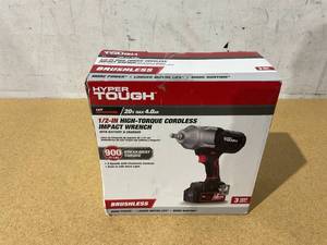 lot 293 image: Hyper Tough 20V Cordless 12-inch Impact Wrench