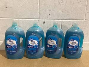 lot 540 image: LOT OF 4 Great Value Ultra Dish Liquid