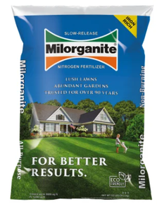 lot 152 image: LOT OF 2 Milorganite 32 lbs 2500 sq ft Organic Nitrogen Fertilizer