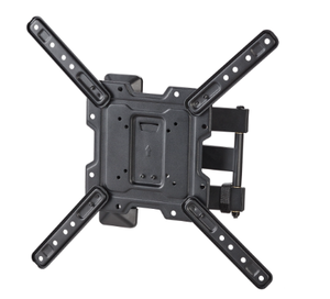 lot 296 image: Onn. Full Motion TV Wall Mount for 19 to 50 TVs, UL Listed, swivel 45°, up to 5-15°Tilting