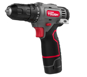 lot 381 image: Hyper Tough 12V Max Lithium-Ion Cordless Drill Driver with 1.5Ah Battery 99303
