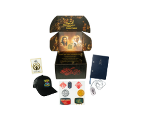 lot 384 image: LOT OF 2 The Hunger Games The Ballad Of Songbirds & Snakes Official Merchandise Collection Box