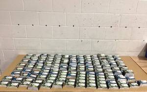 lot 547 image: LOT OF 129 HP Printer Cartridges