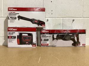 lot 562 image: LOT OF 3 Hyper Tough Tools