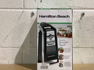 lot 585 image: Hamilton Beach Smooth Touch Can Opener