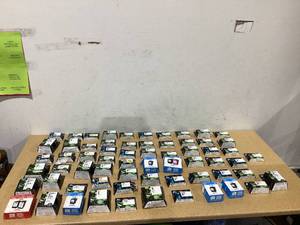 lot 639 image: LOT of 64 Miscellaneous Ink Cartridges