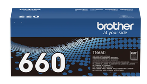 lot 522 image: Brother Genuine High-yield Printer Toner Cartridge, TN660, Black