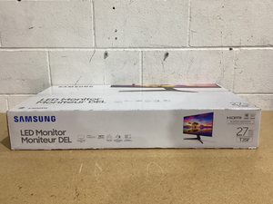 lot 695 image: Samsung T35F Series 27 1080p LCD FreeSync Computer Monitor, Black, LF27T350FHNXZA