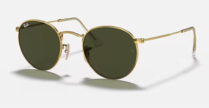 lot 82 image: Ray-Ban 0RB3447001 ROUND METAL 50-21