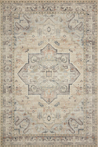 lot 181 image: Loloi II Hathaway Printed Oriental Multi  Ivory Area Rug
